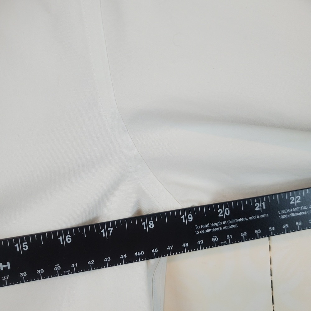 UNTUCKit Womens Small Slim Fit Wrinkle Free White Cotton Button Down Shirt - Picture 6 of 8